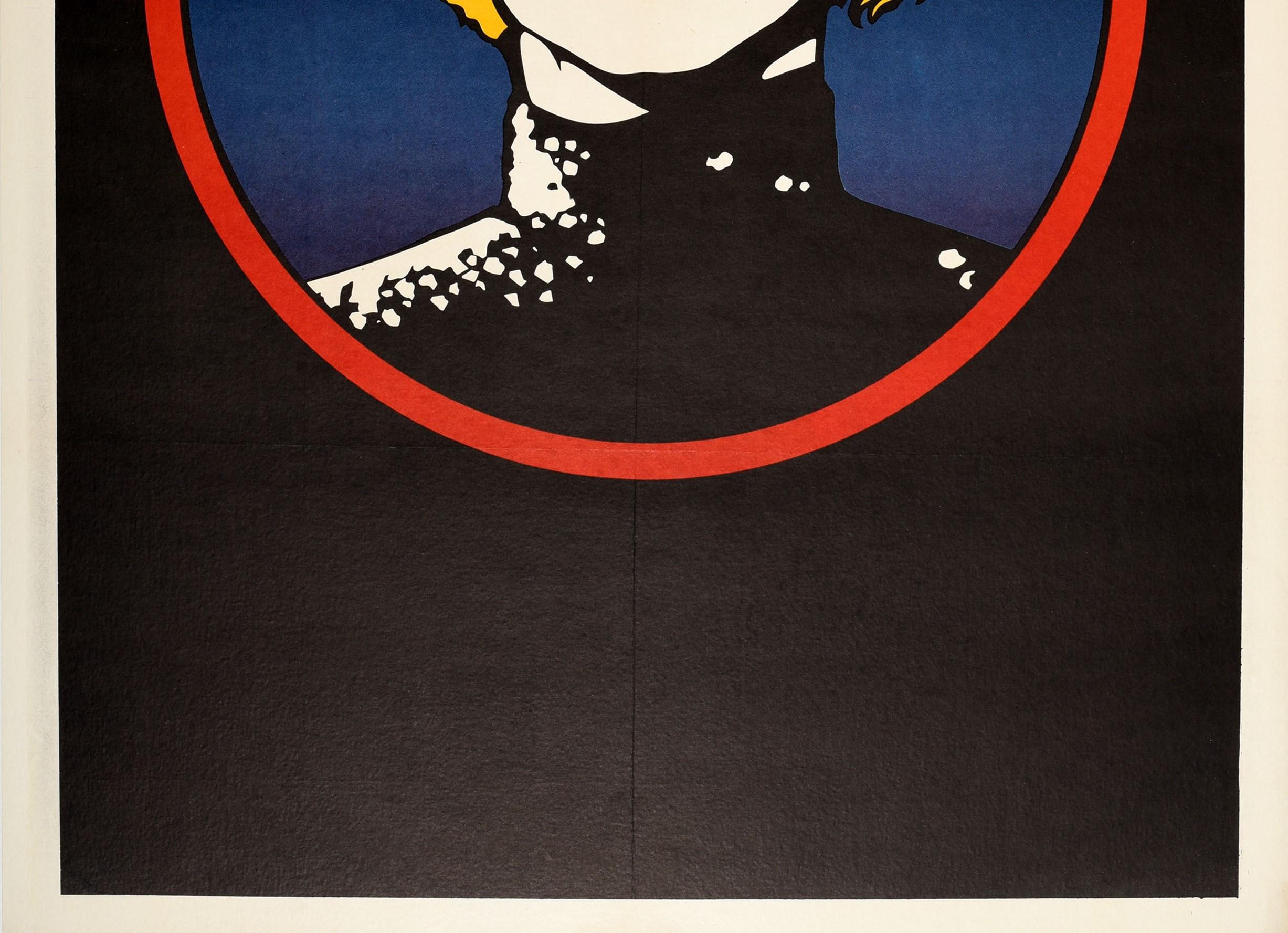 Poster cinematografico originale d'epoca Dick Tracy Madonna Warren Beatty Al Pacino Pop Art - Print Nero di Unknown