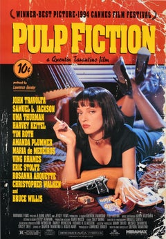 Original Vintage Film Poster Pulp Fiction Quentin Tarantino Movie Cult Classic