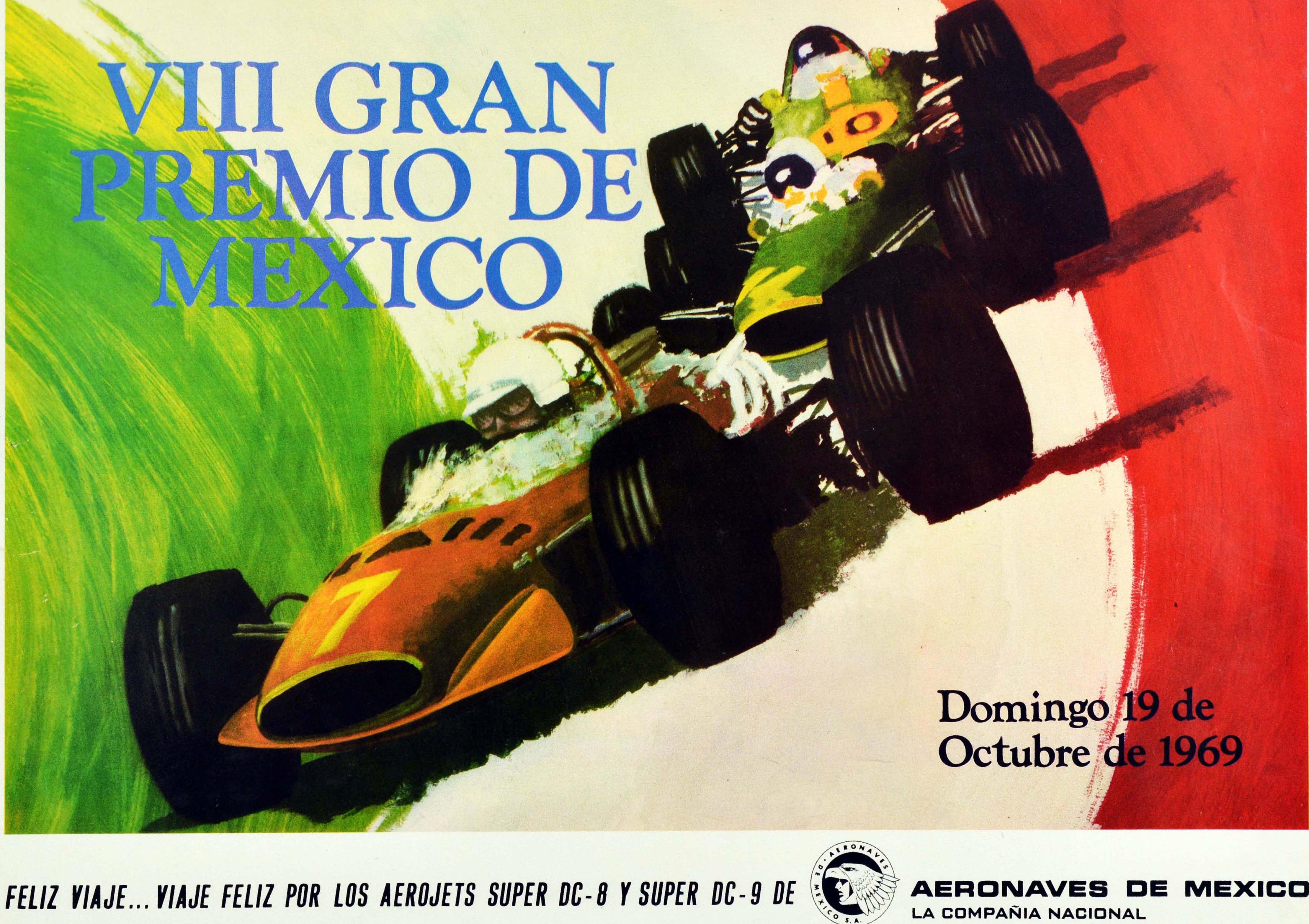 f1 mexico poster