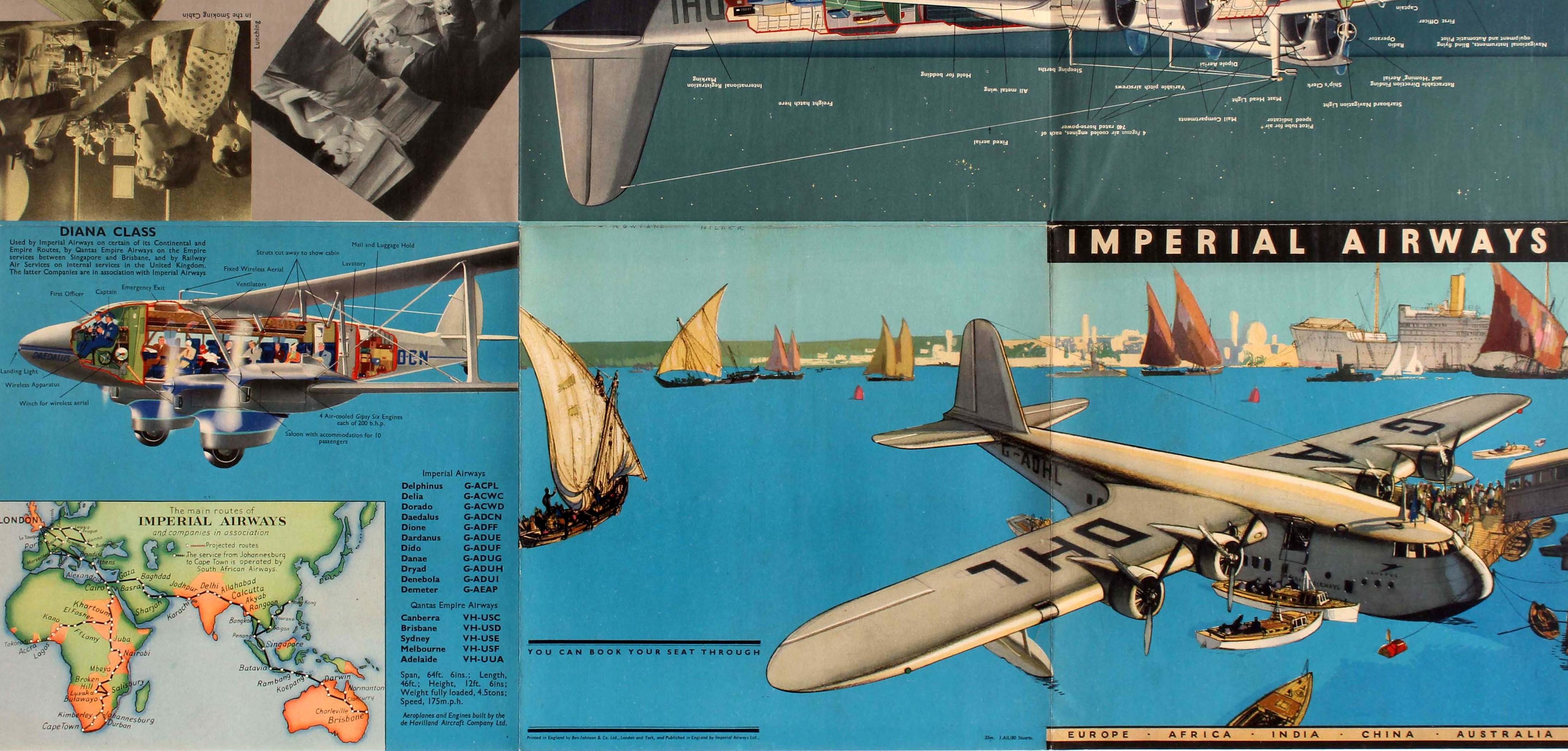 1936 imperial airlines airplane