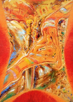 Original Vintage London Underground Poster Monument Column Jeffery Camp Art