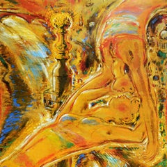 Original Vintage London Underground Poster Monument Great Fire Column Tube Art