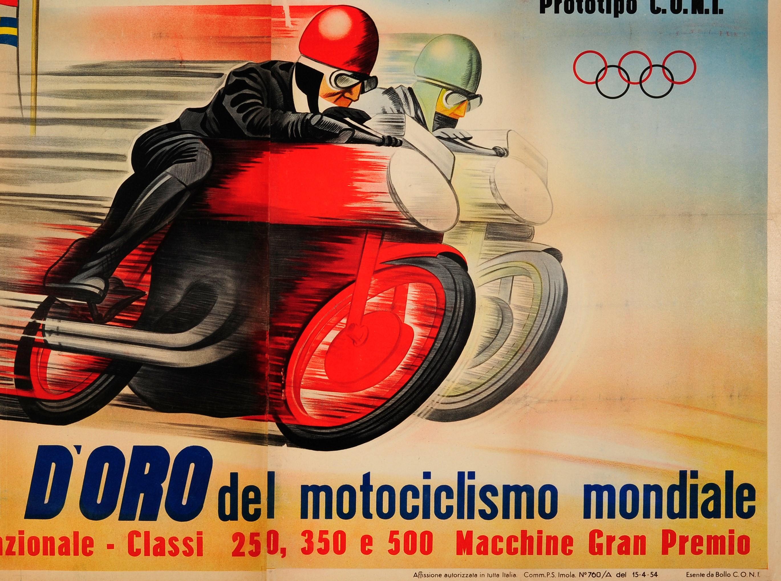 vintage racing posters original