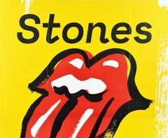 Original Music Concert Poster The Rolling Stones No Filter Tour Europe Hot Lips