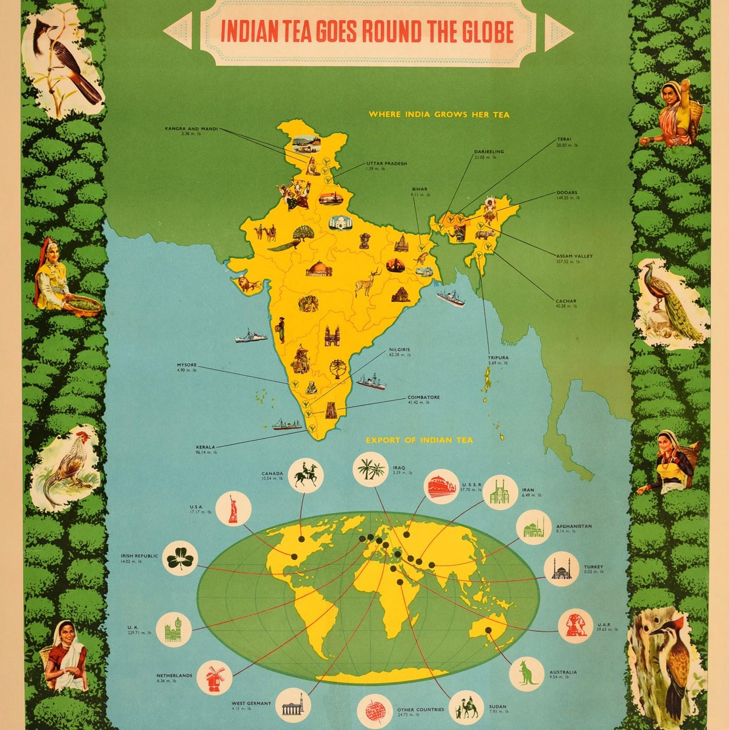 tea world map