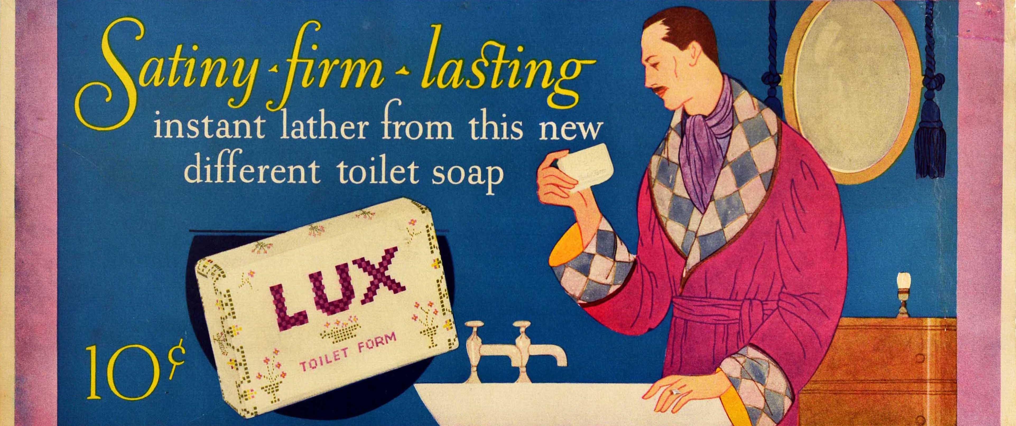 lux soap poster