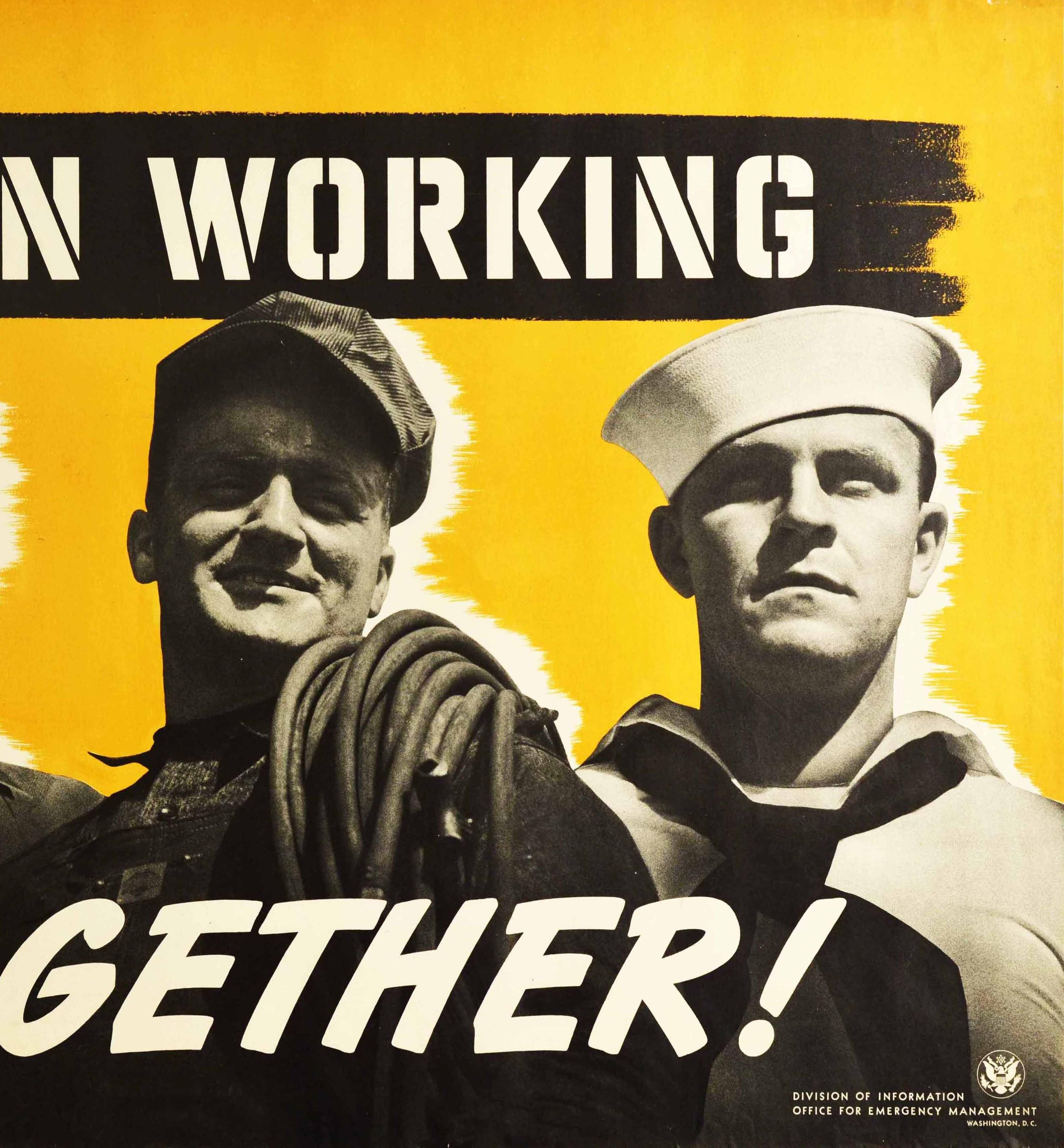working together poster