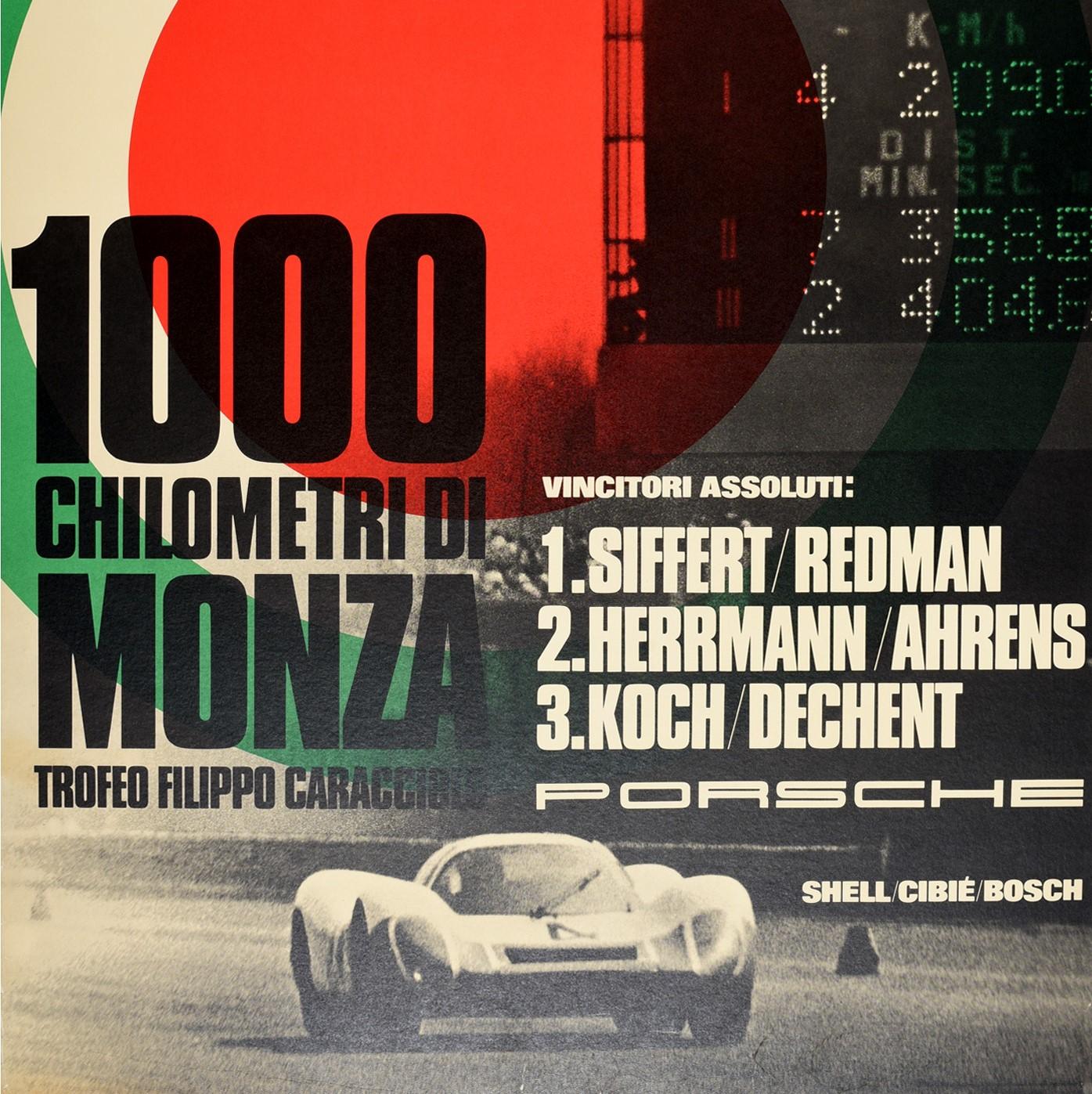monza track poster