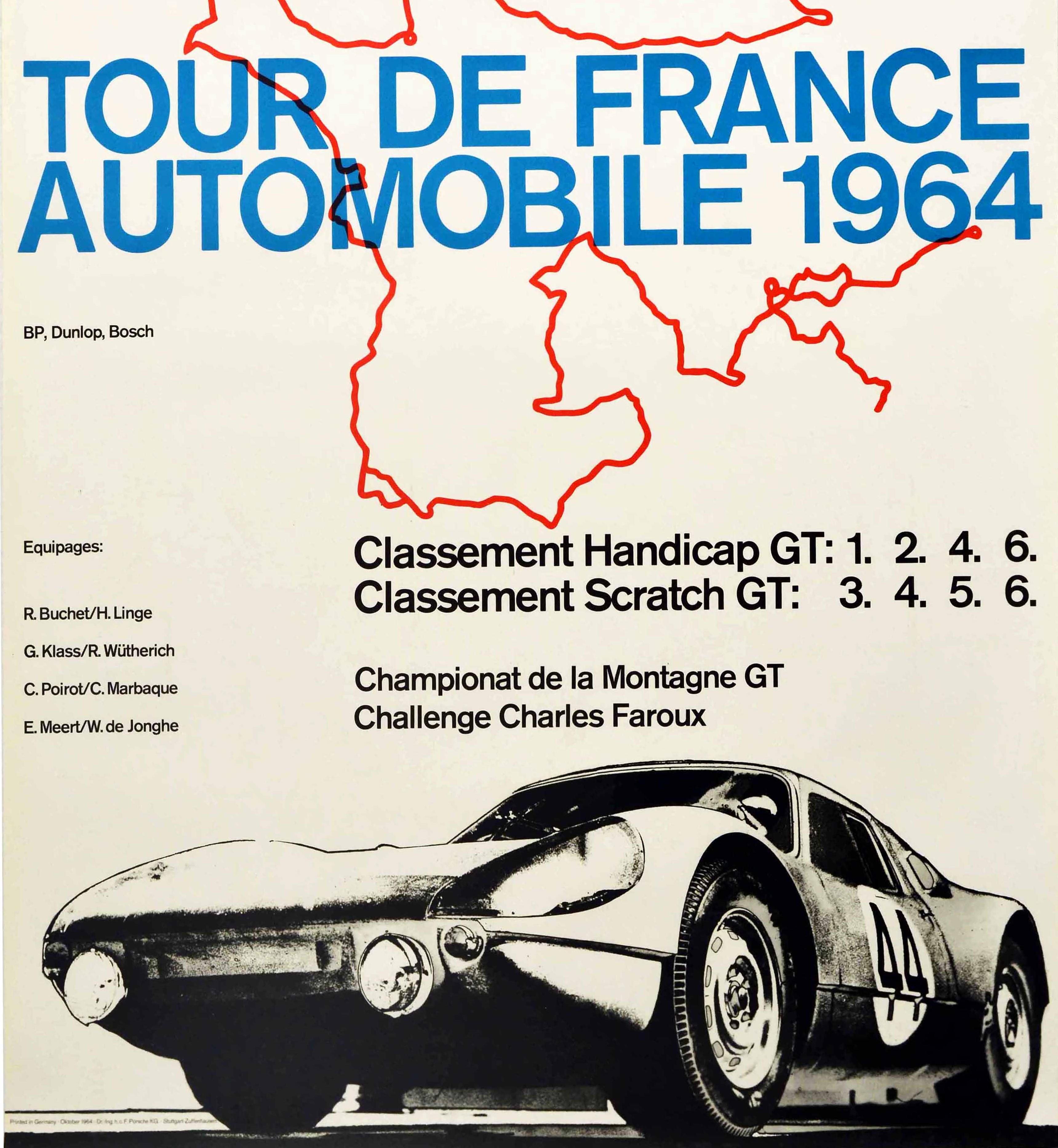 1964 tour de france automobile