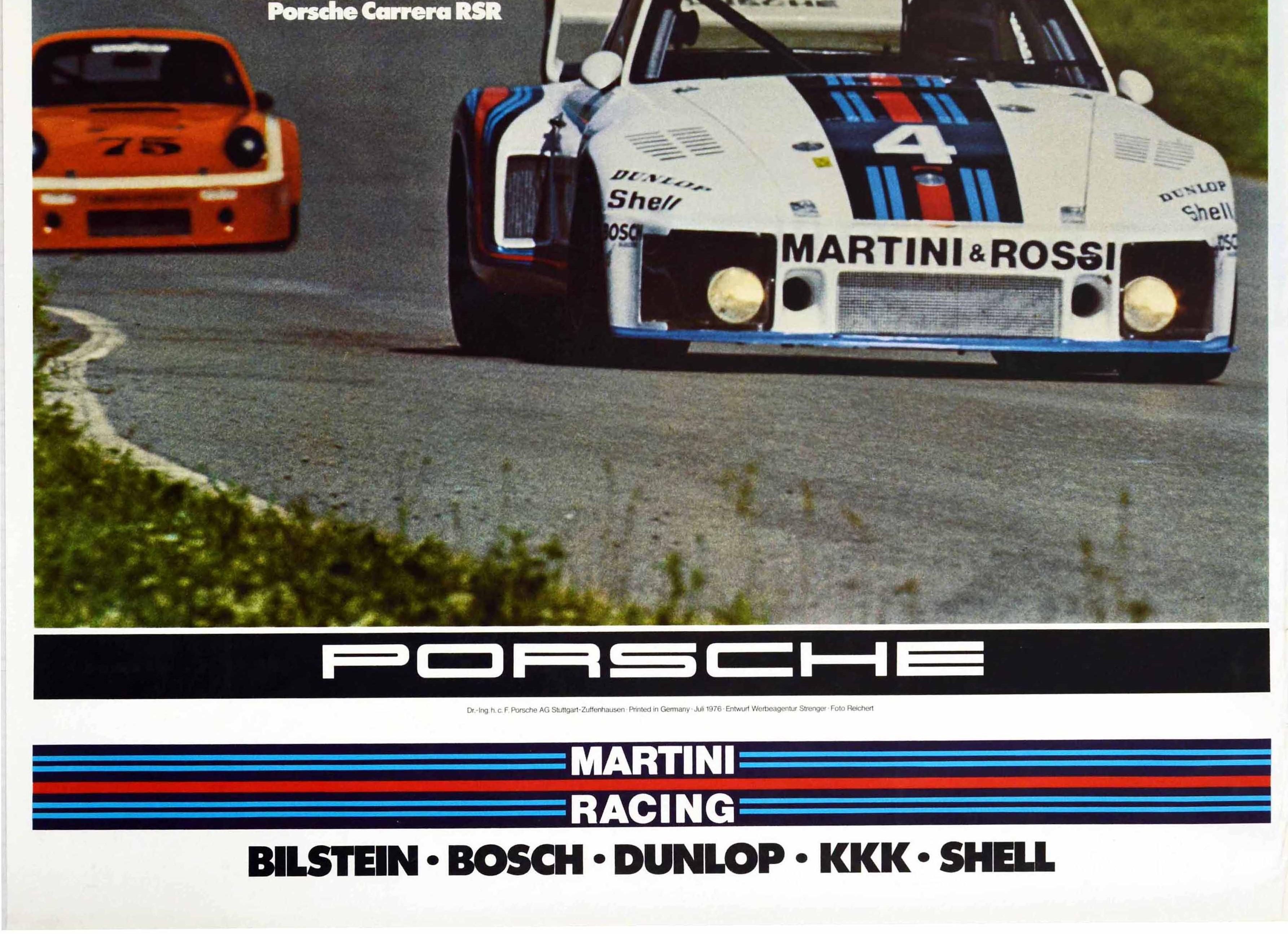 1960's Porsche Watkins Glen USA Motor Racing Poster A3/A4 Print 
