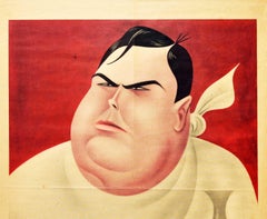 Original Vintage Poster Voter Do You Want To Feed Him Italy Elections Malenkov