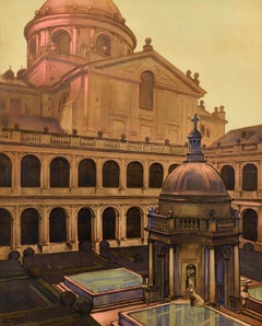 Original Vintage Travel Poster El Escorial Wonder Of The Renaissance Spain