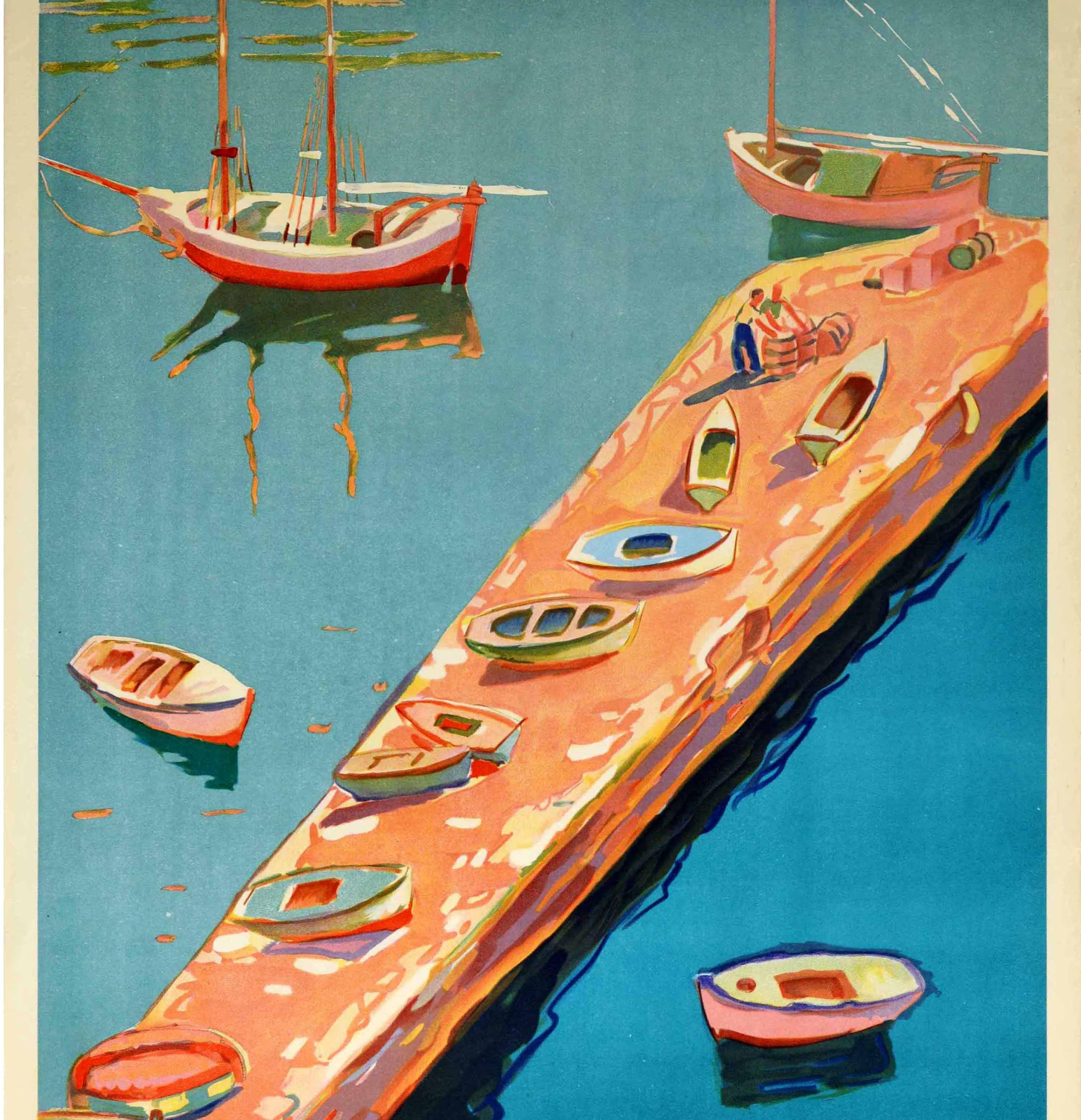greece vintage travel poster