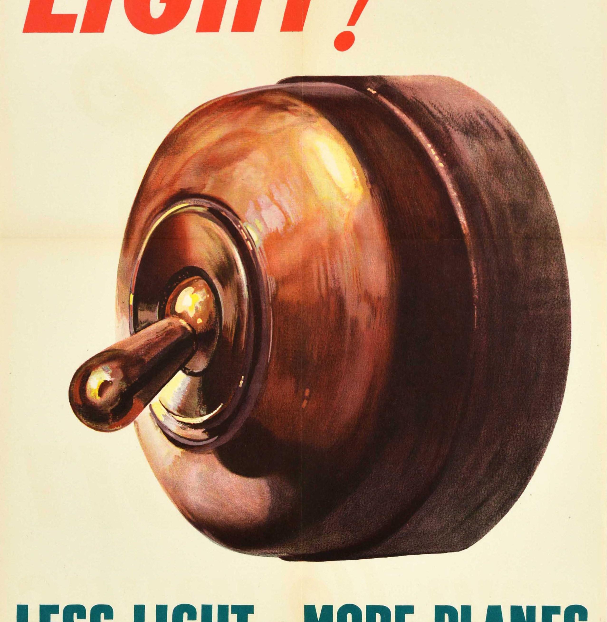 switch off lights poster