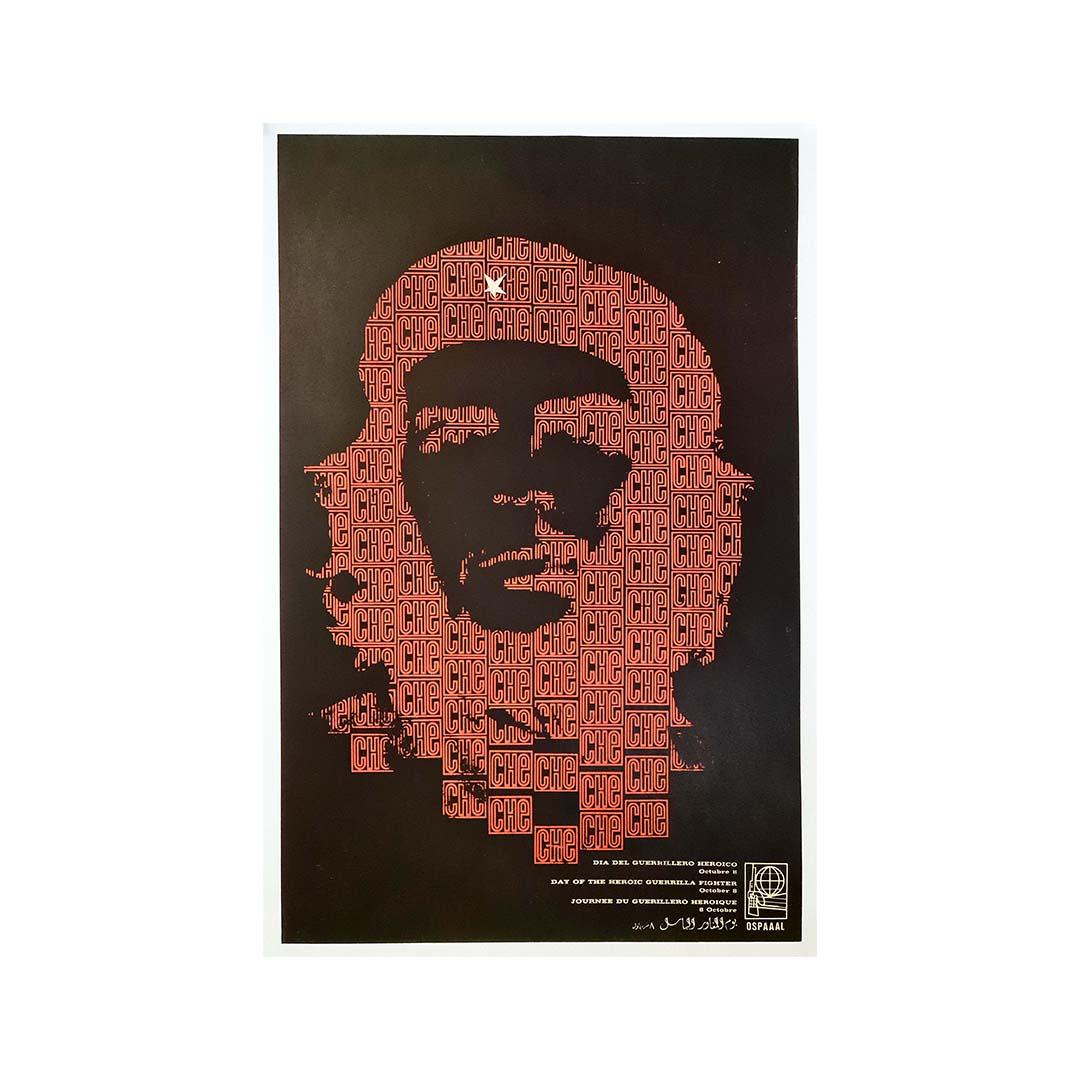 OSPAAAL original poster Day of the heroic guerrilla fighter - Che Guevara - Cuba - Print by Unknown