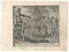 Ovid's Metamorphosis Series  - Set of 4 Original Etchings - 1606