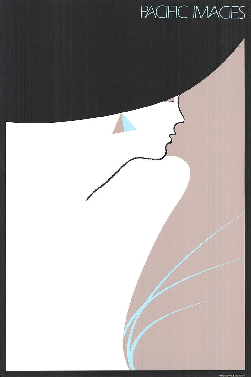 Unknown Portrait Print - Pacific Images 1986- Serigraph