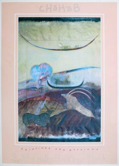 Malerei und Radierung  70x50 cm, Chahab, 2N Gallery New York