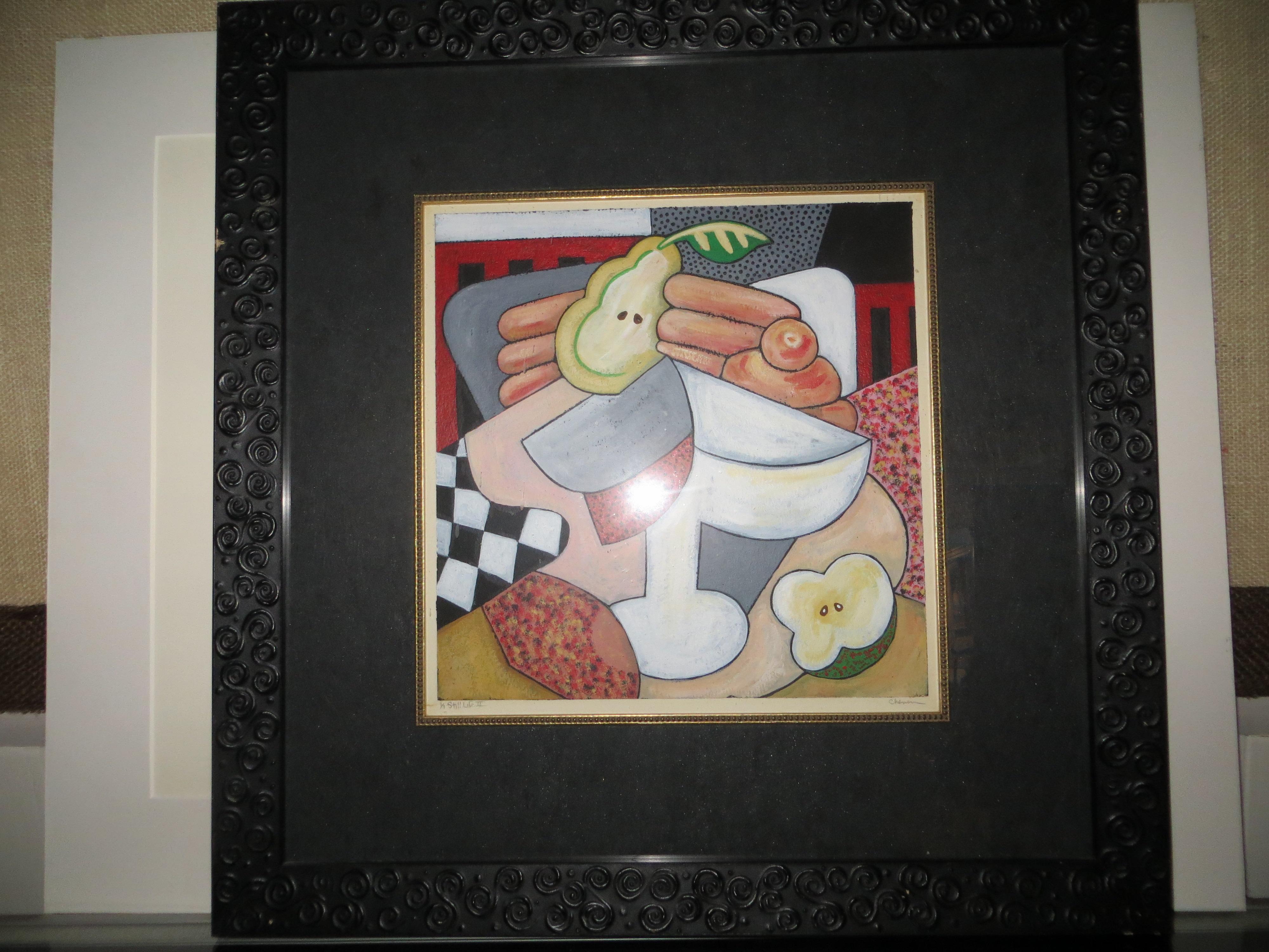 Pair of Cubist Lithograph 1