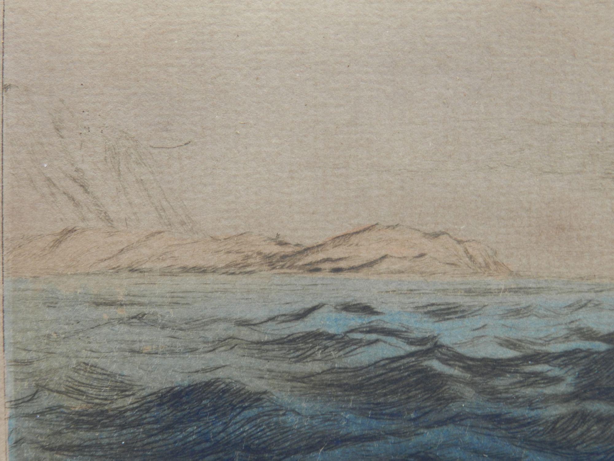 Paar Schiffsgravuren, von der Künstlerin signiert, frühes 20. Jahrhundert im Angebot 3