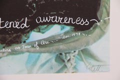 La paranoia es una mayor conciencia, litografía contemporánea de Colette