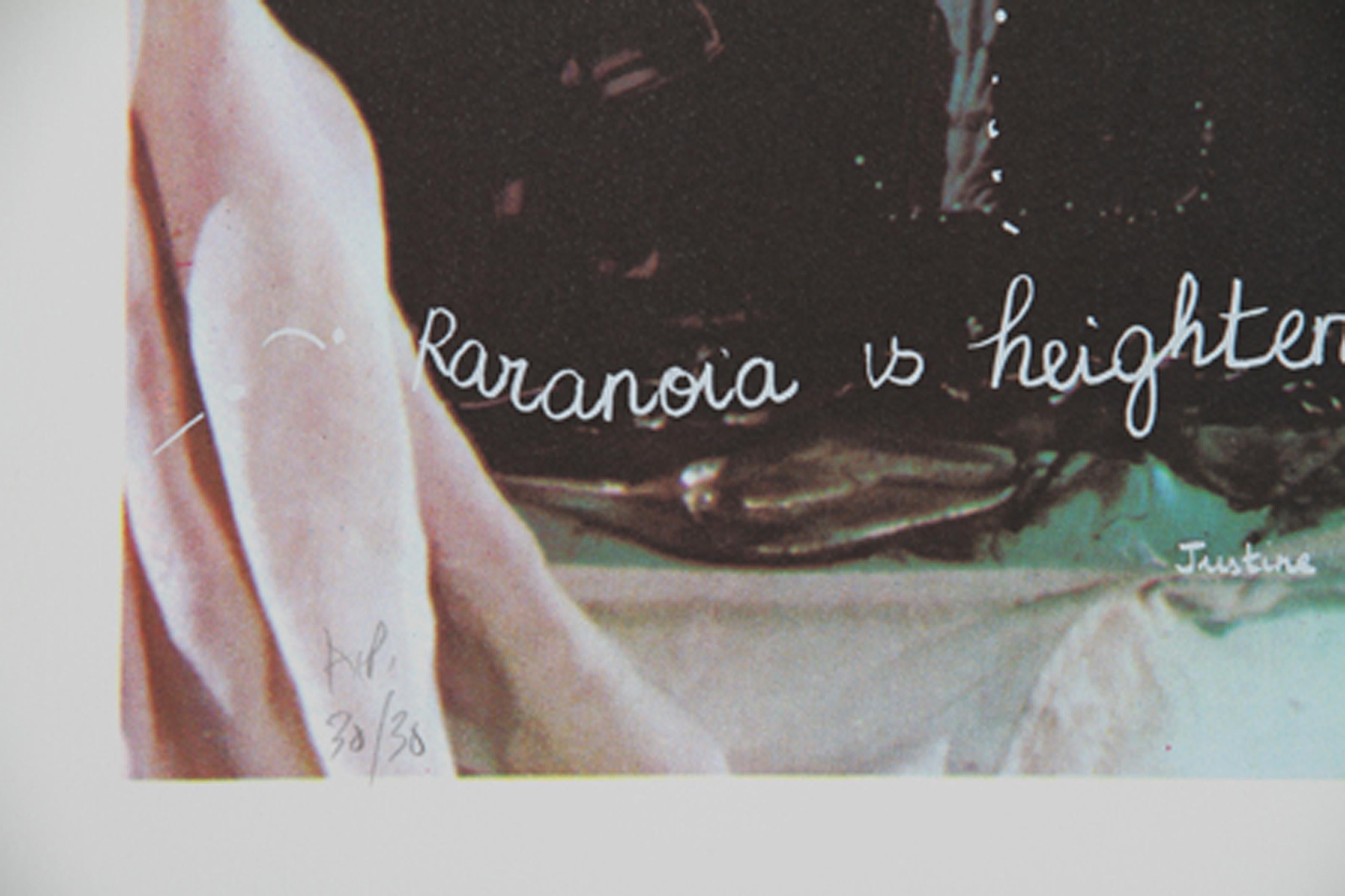 Paranoia Is Heightened Awareness, Contemporary Lithograph by Colette For Sale 2