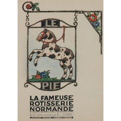 "Parisien Restaurant Le Pie La Fameuse Rotisserie Normande"