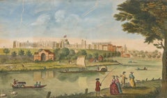 Parr after Brookes - Engraving, A View of the Royal Palace of Windsor