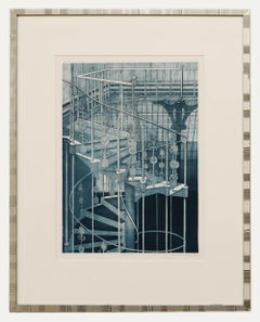 Pat Schaverien - Framed 20th Century Aquatint, Conservatory