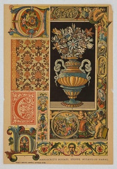 Pattern und Dekorationen der italienischen Renaissance des 19. Jahrhunderts