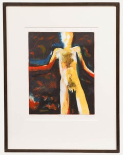 Peter Ford RE RWA (b.1937) - Framed 20th Century Monotype, Torso II