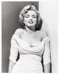 Philippe Halsman "Marilyn Monroe" Estampa en plata