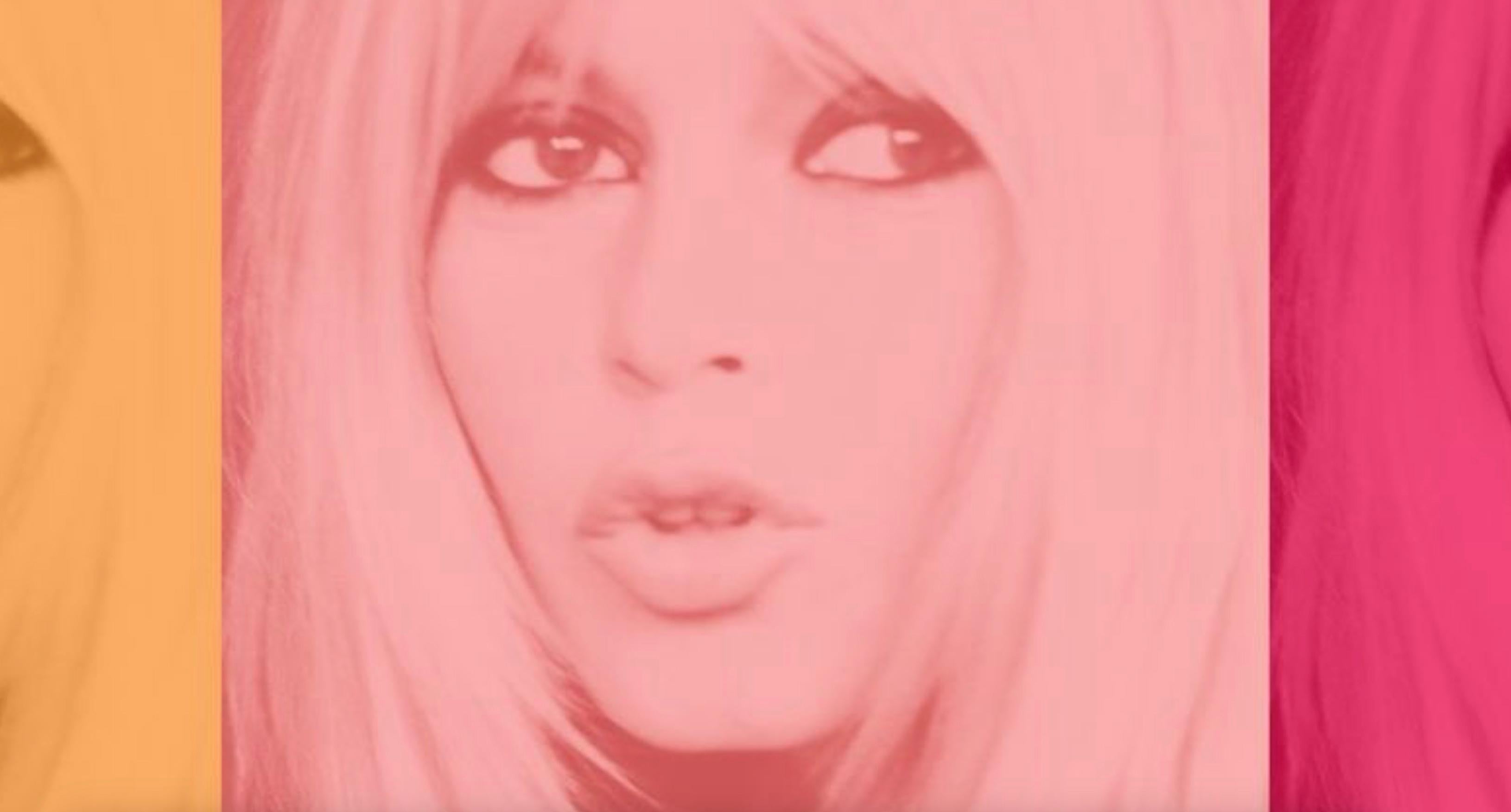 Pink Bardot Triptych - Oversize - Print by Unknown
