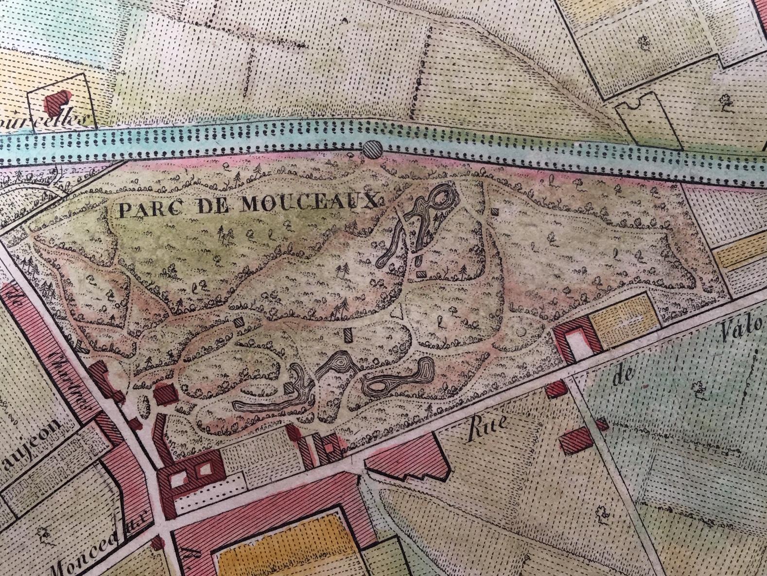 Plan de la Ville de Paris, 1816 - Realist Print by Unknown