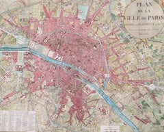 Plan de la Ville de Paris, 1816