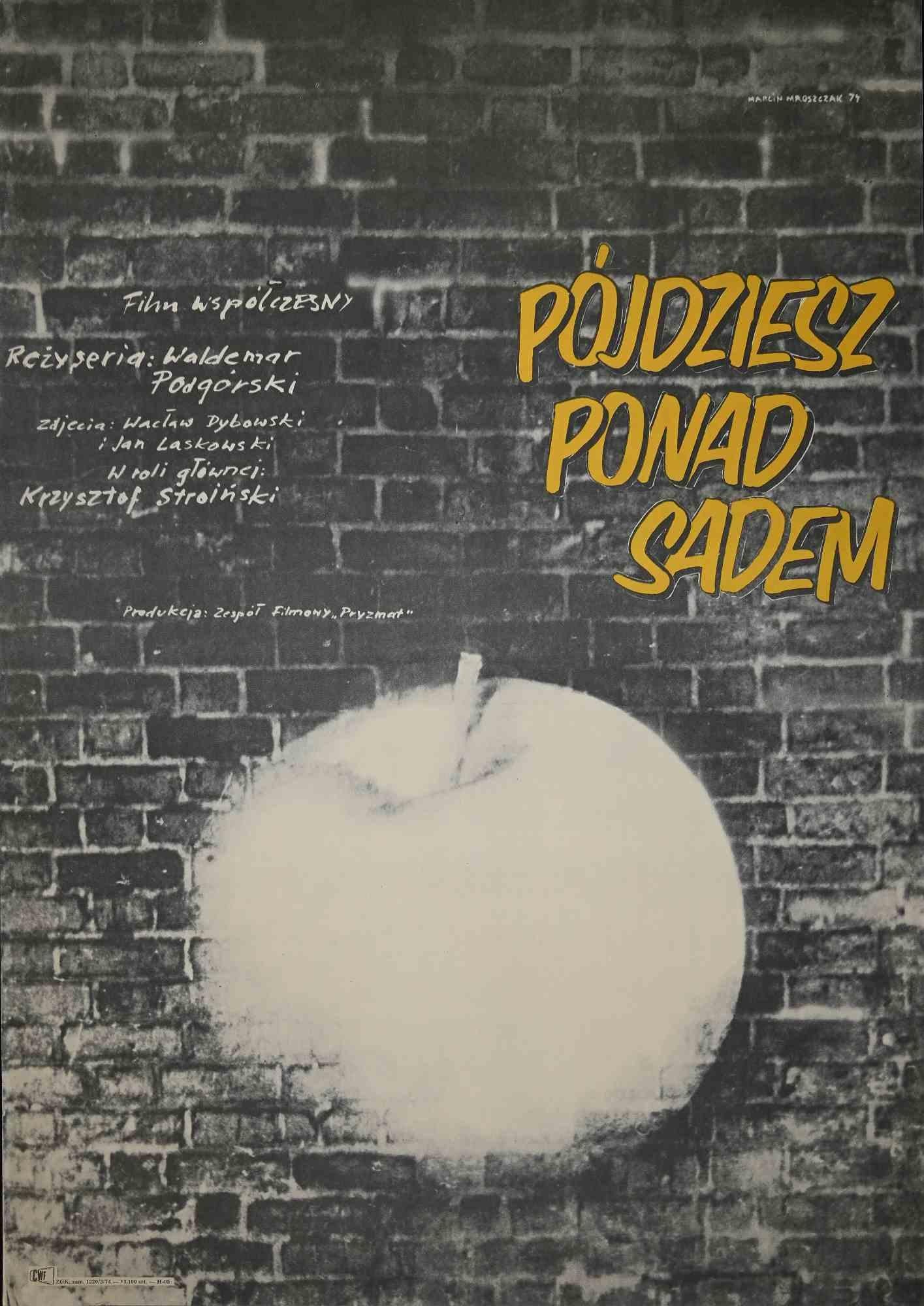 Unknown Figurative Print - Pojdziesz Ponad Sadem - Vintage Poster - 1974