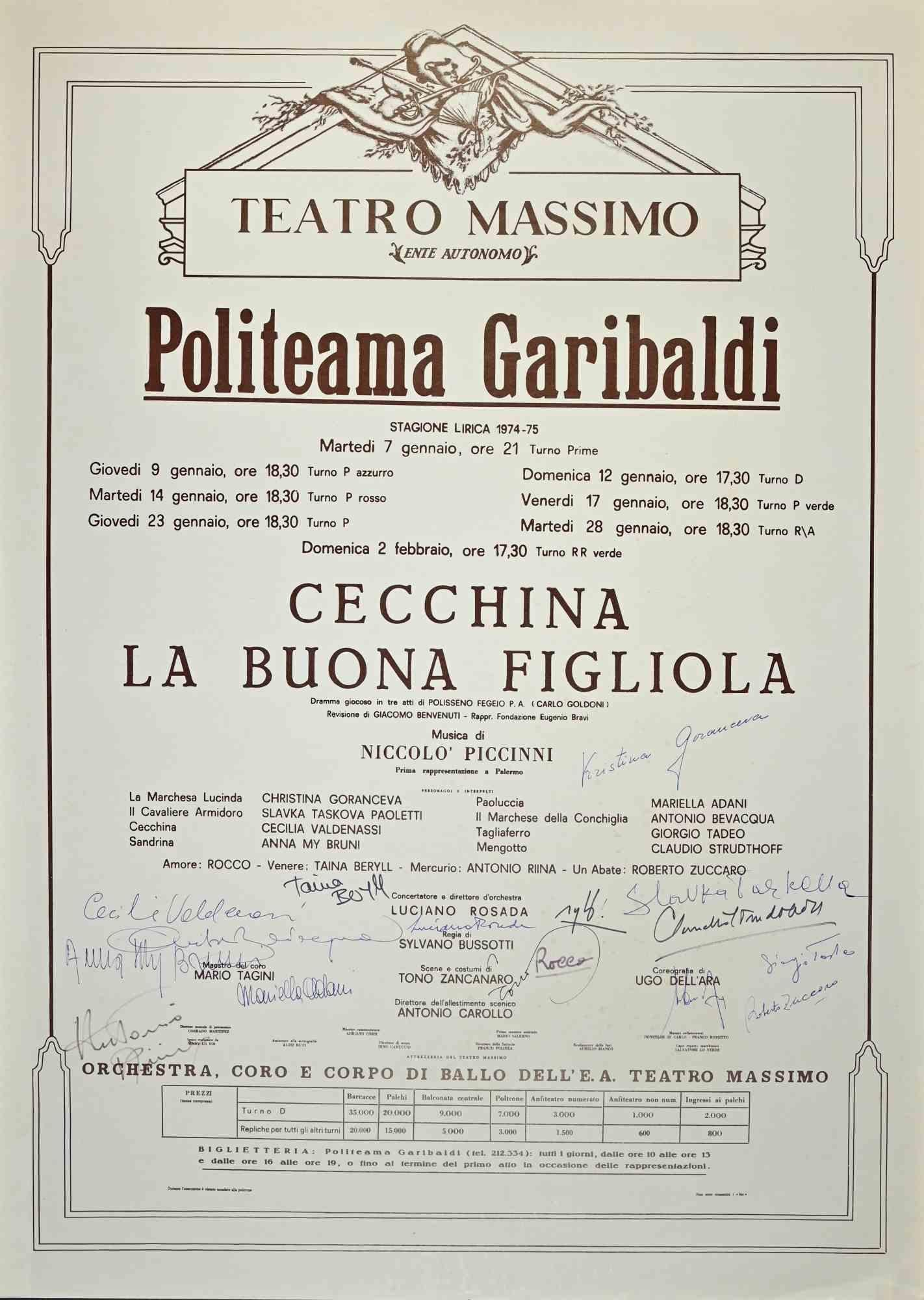 Unknown Print - Politeama Garibaldi - Offset - 1974