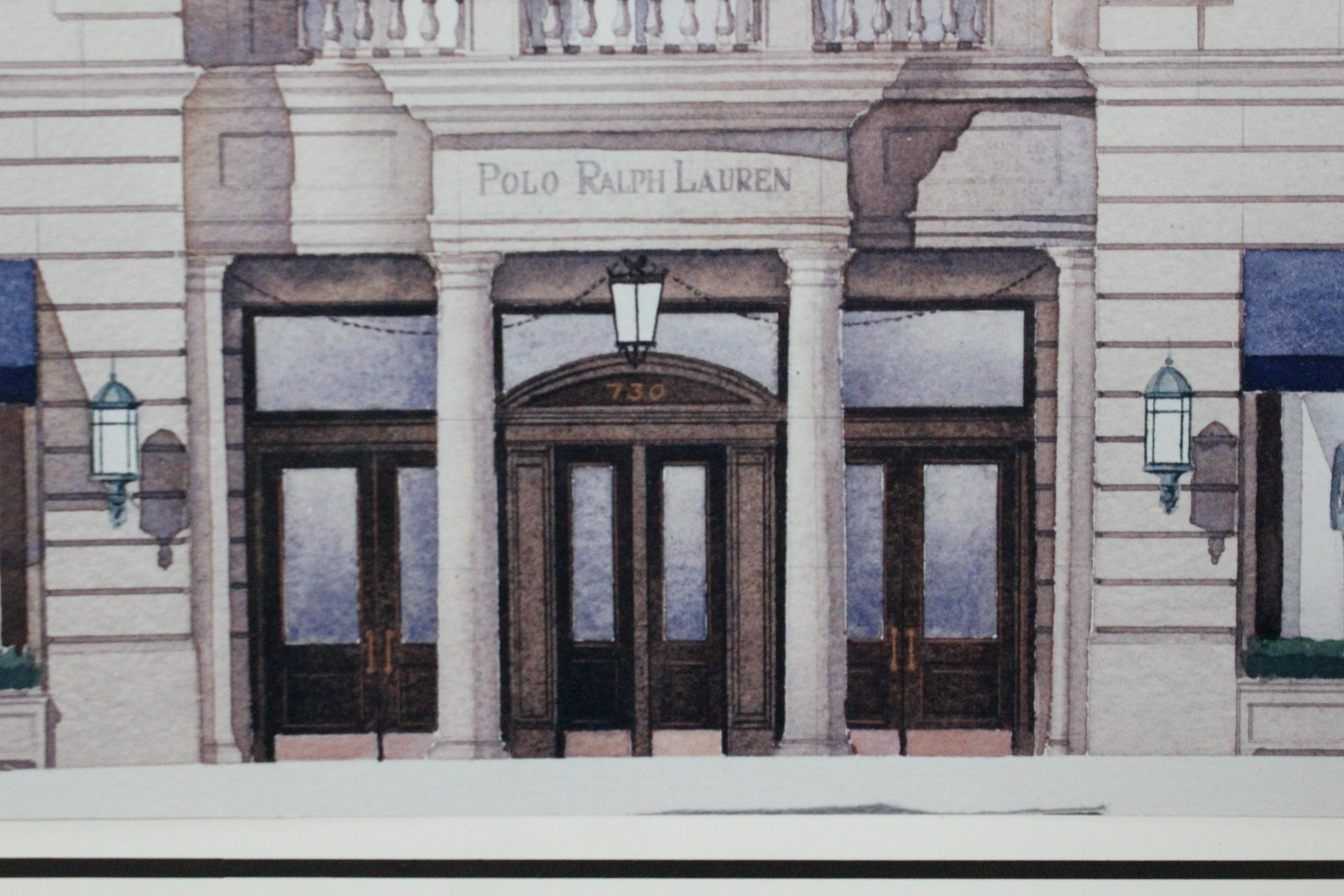 Architektonische Rendering „Polo Ralph Lauren Chicago IV“ im Angebot 4