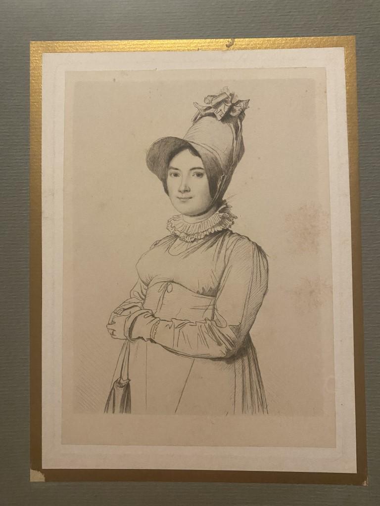 Unknown Figurative Print - Portrait of a Woman - Original Etching on Paper - 19th Century