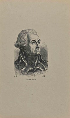 Ritratto di  Dumouriez - Litografia - Inizio XIX secolo