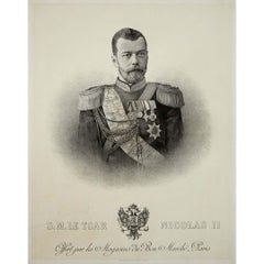 Retrato de Su Majestad Imperial el Zar Nicolás II