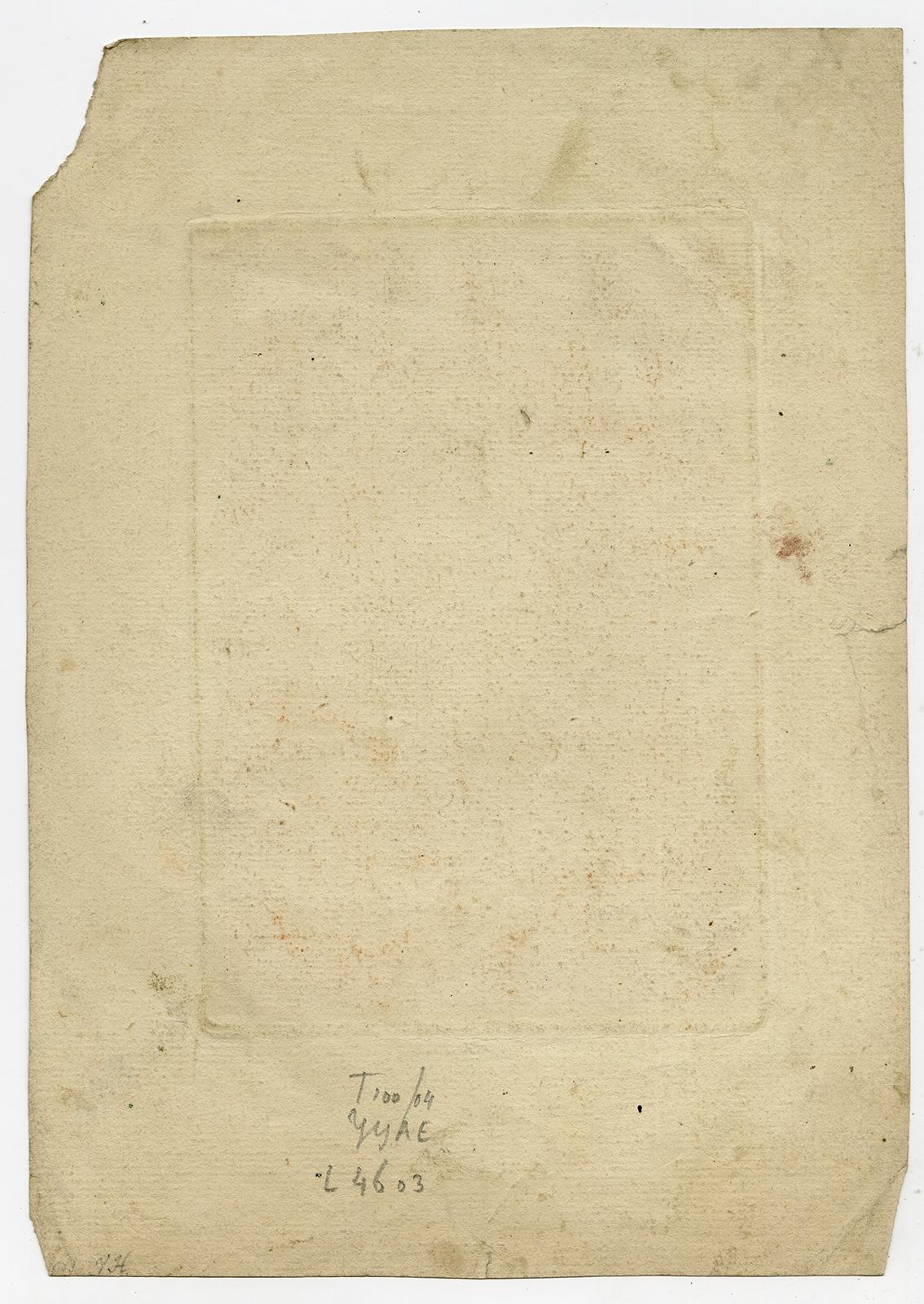 Portrait of Tsar Paul Petrovitch of Russia - Engraving - 18th Century - Print by Unknown