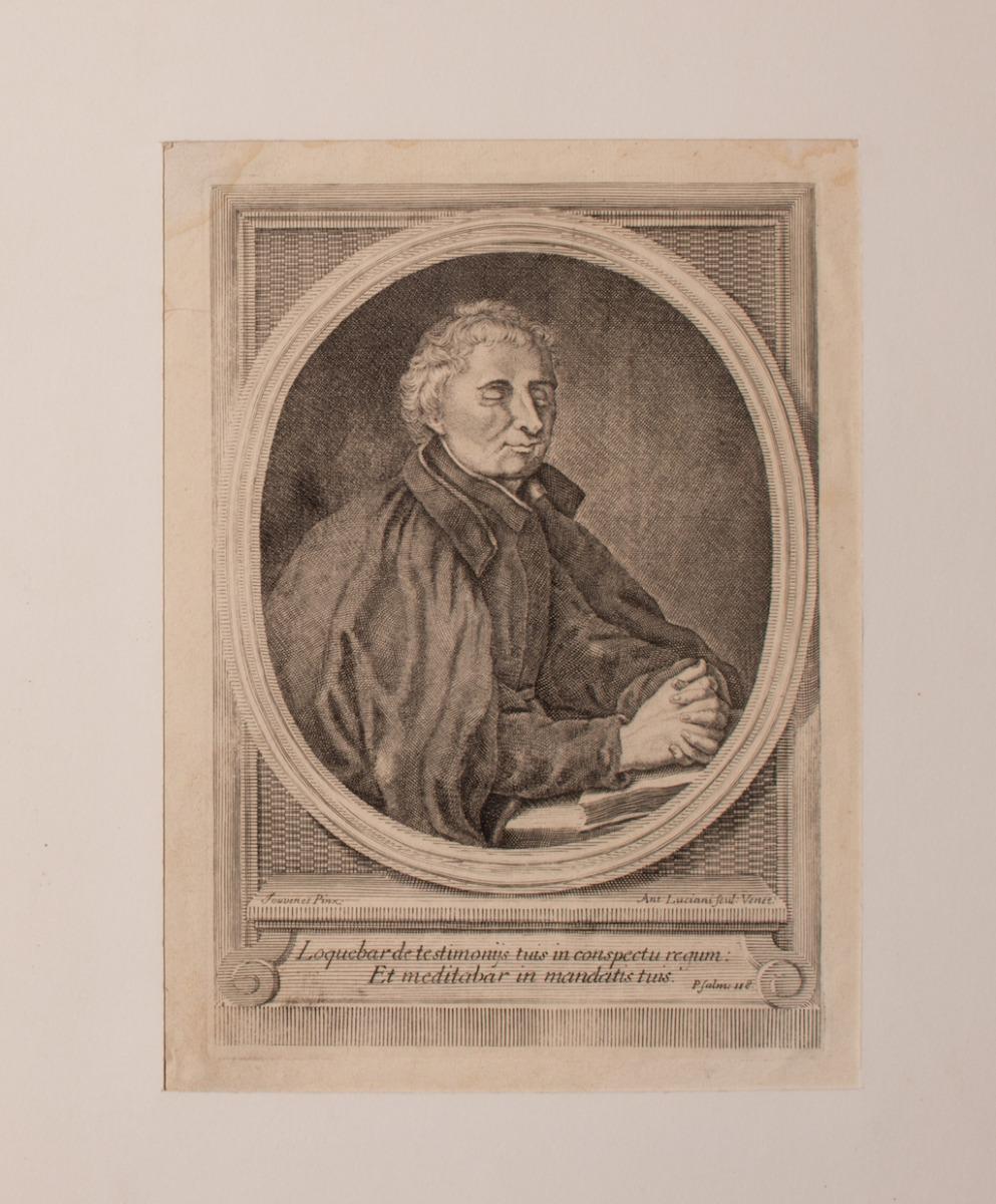 Portrait Print Unknown - Portrait - Gravure originale d'un souvent d'apres, XIXe siècle