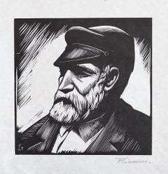 Portrait - Original Lithograph on Paper - Early 20th Century