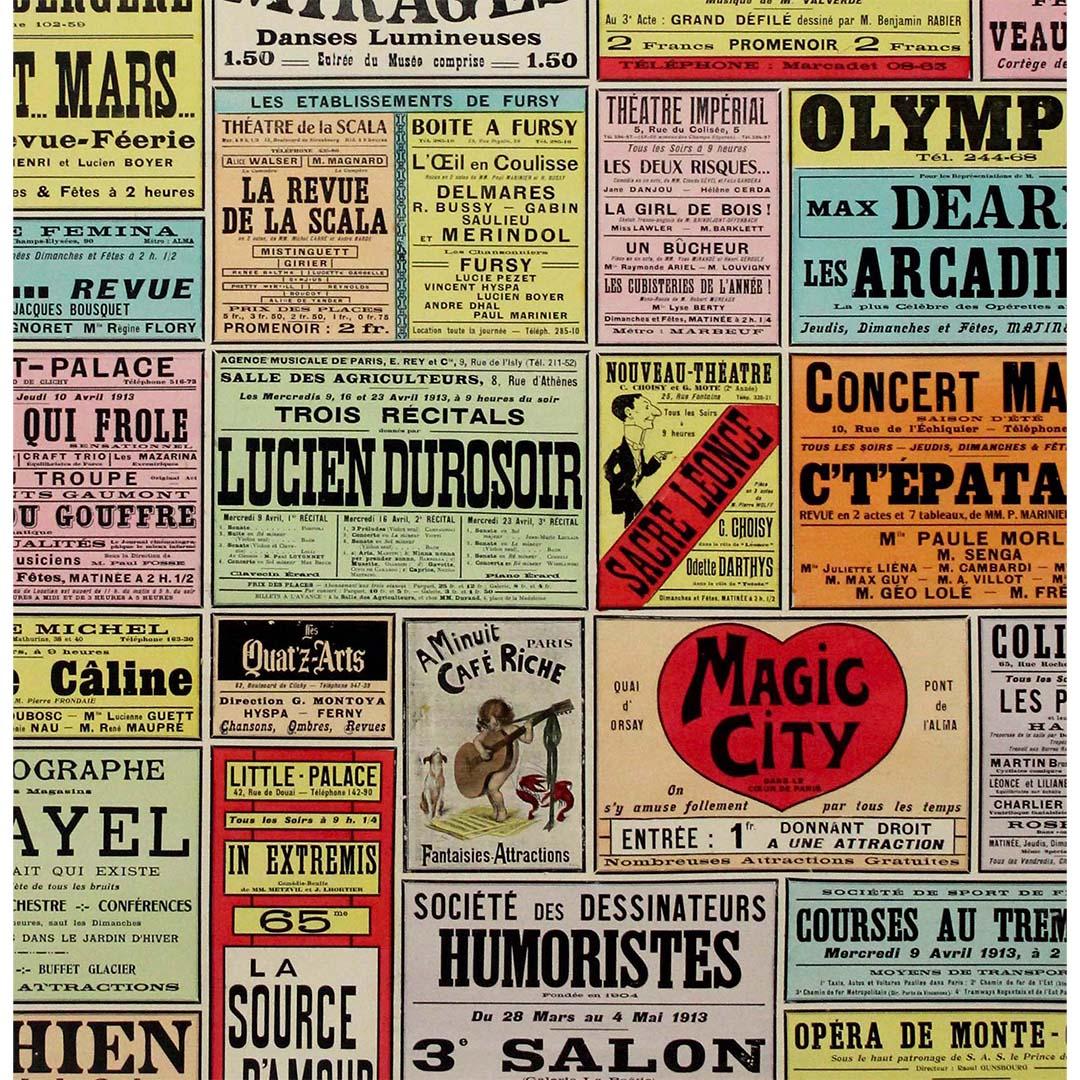 Poser - Officiel Paris-Spectacles 7 année 6. April bis Samstag 12. April 1913 im Angebot 2