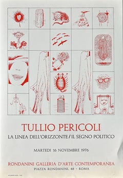 Poster Pericoli - Original Offset - 1976