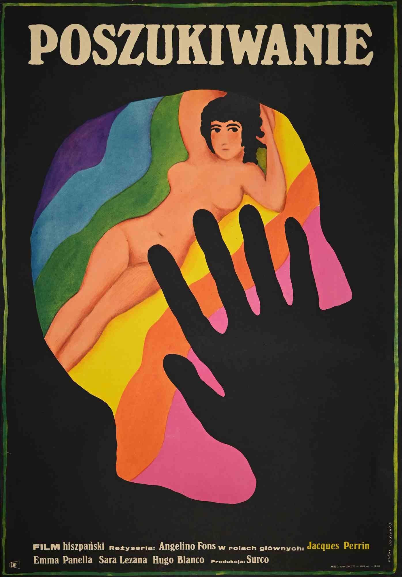 Unknown Figurative Print - Poszukiwaniem - Vintage Poster - 1972