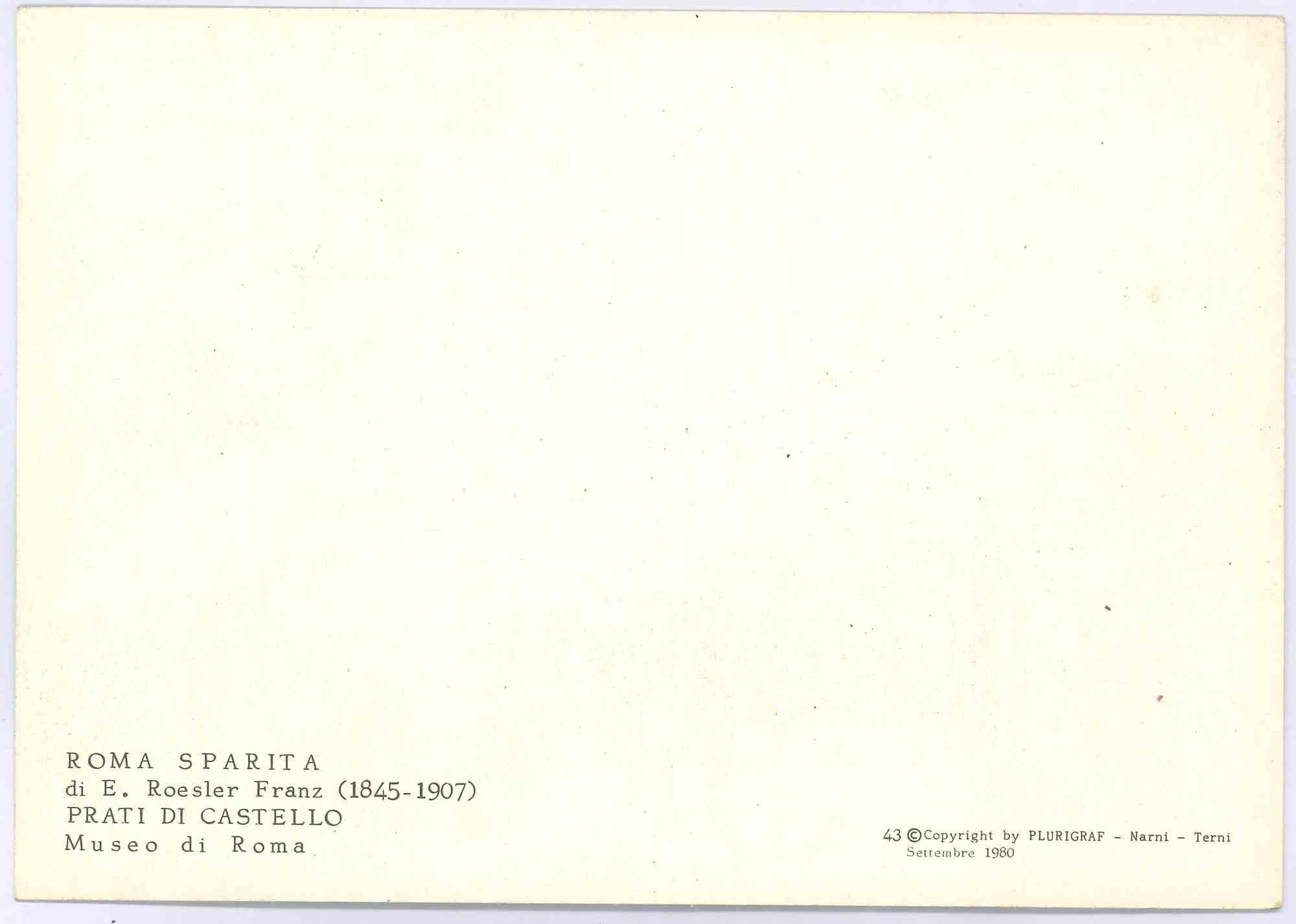 Prati Castel - Vintage Postcard - 1980s - Print by Unknown