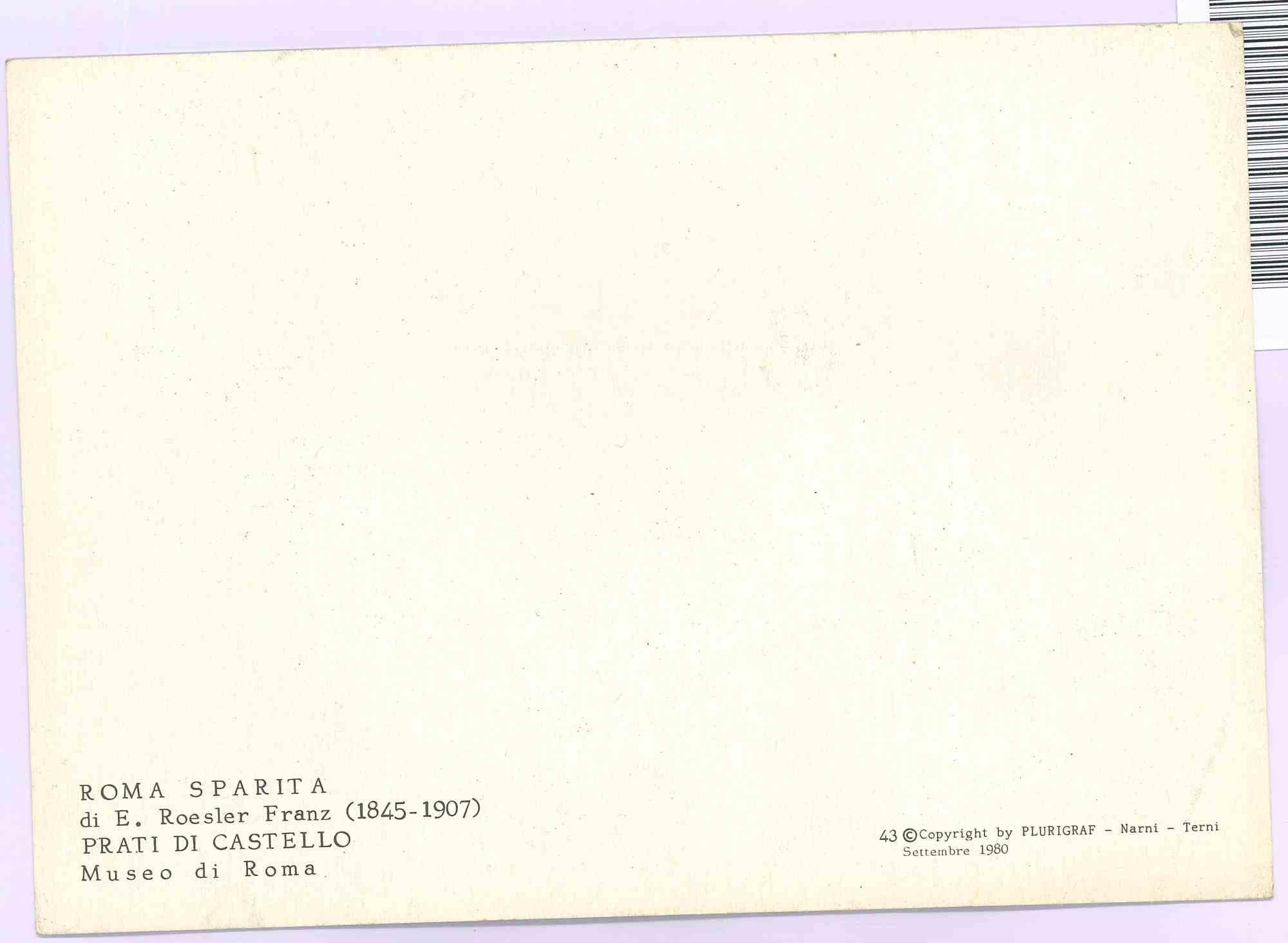 Prati di Castello, Roma - Postal vintage - Años 80 - Print de Unknown