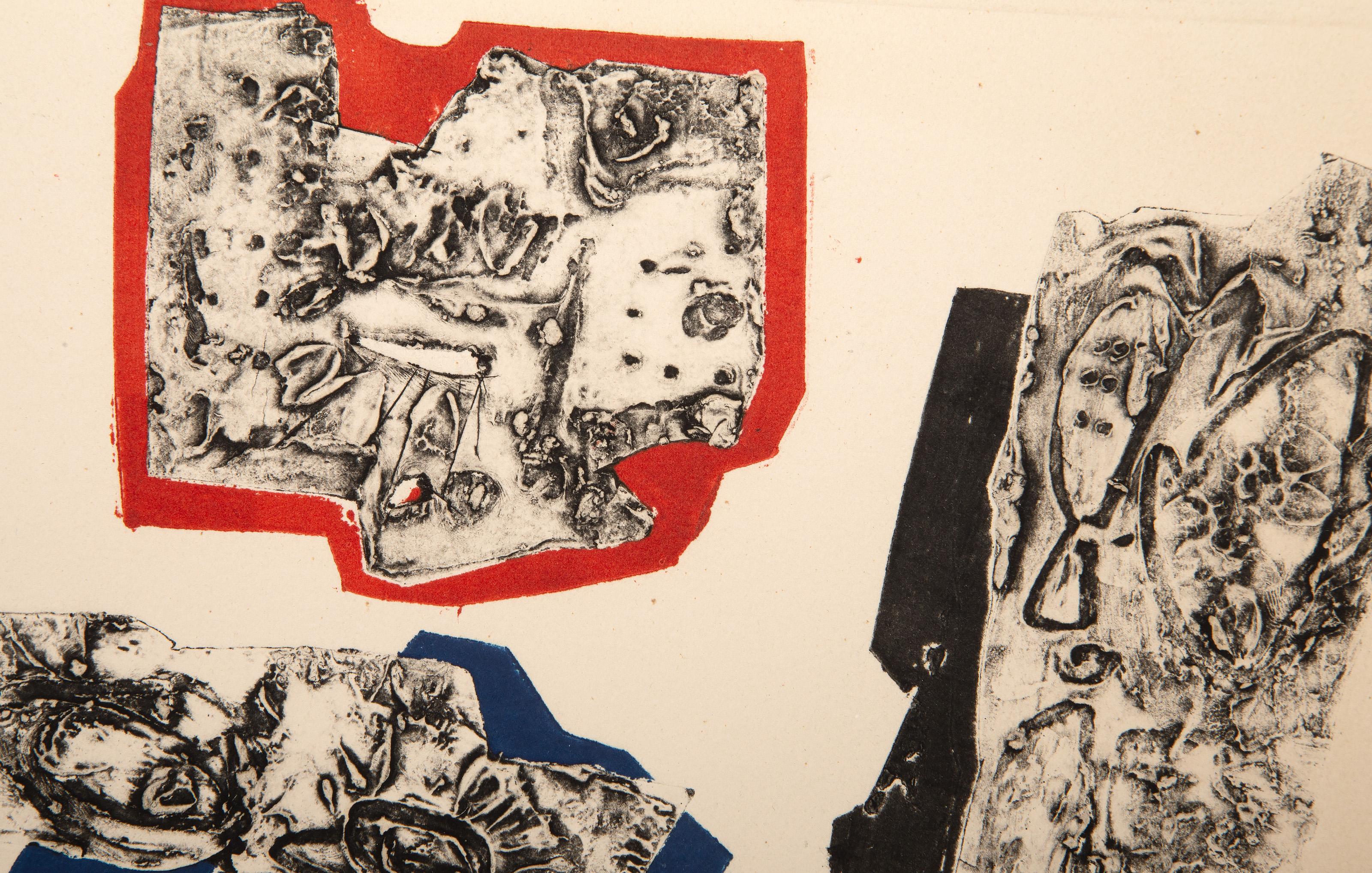 Primitive Image (13), Modern Etching and Aquatint by Akio Wakasa Miyakawa For Sale 1